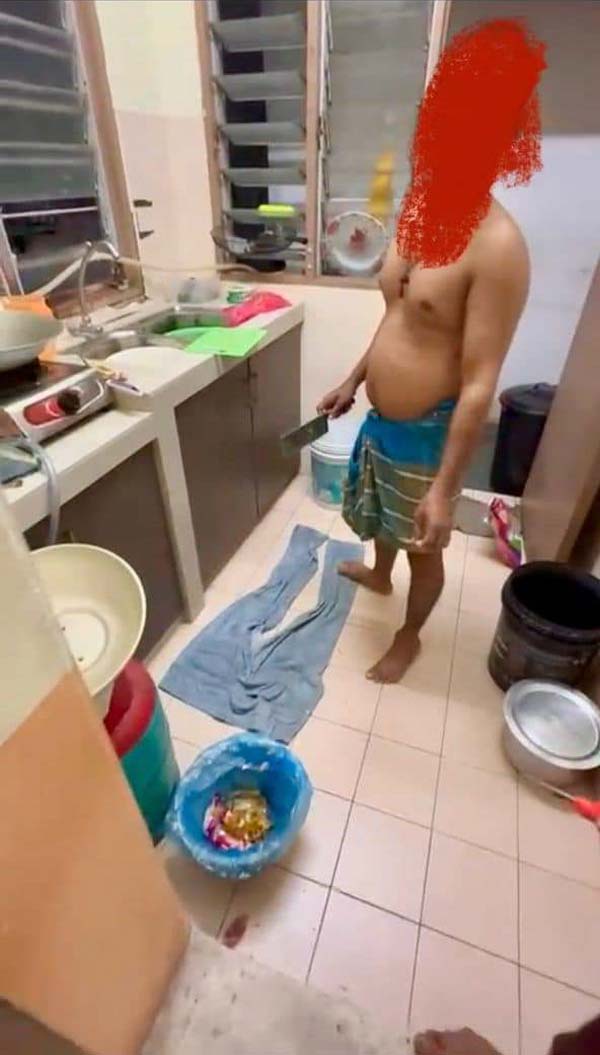 คนแปลกหน้าแอบเข้ามาอยู่ในห้องว่างอพาร์ตเมนต์