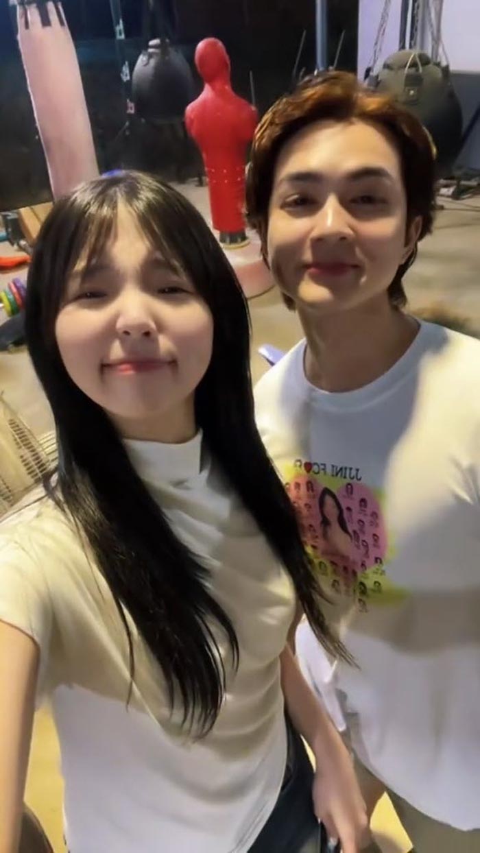 แน็ก ชาลี ไลฟ์ร่วม ชาเย็น