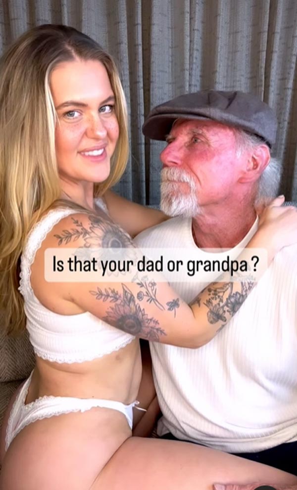 สาวมีเซ็กส์กับคนแก่