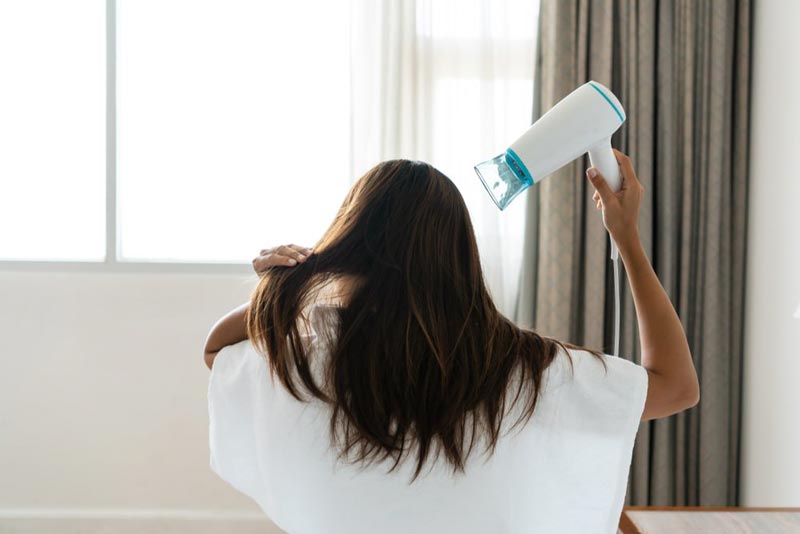 ไฟช็อตไดร์เป่าผม