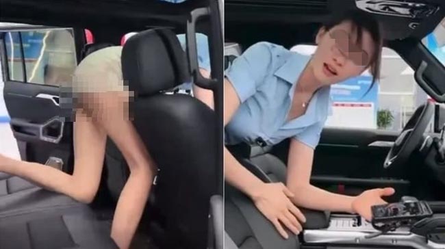 เซลส์สาวขายรถ