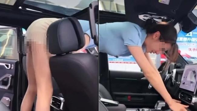 เซลส์สาวขายรถ