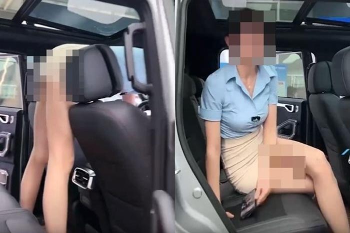 เซลส์สาวขายรถ