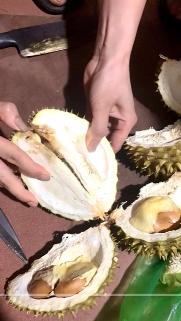 แกะทุเรียน