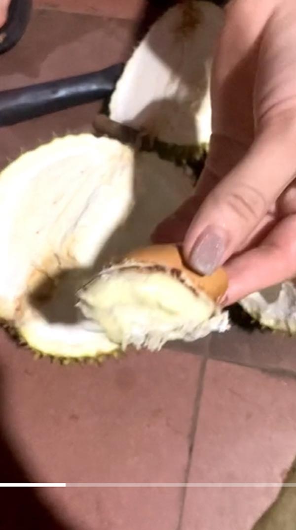 แกะทุเรียน