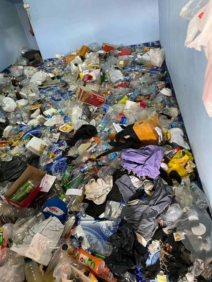 ทำห้องเช่าสกปรก