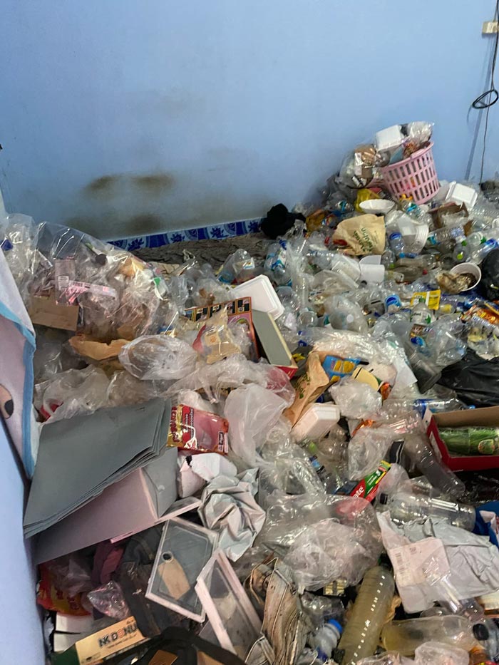 ทำห้องเช่าสกปรก