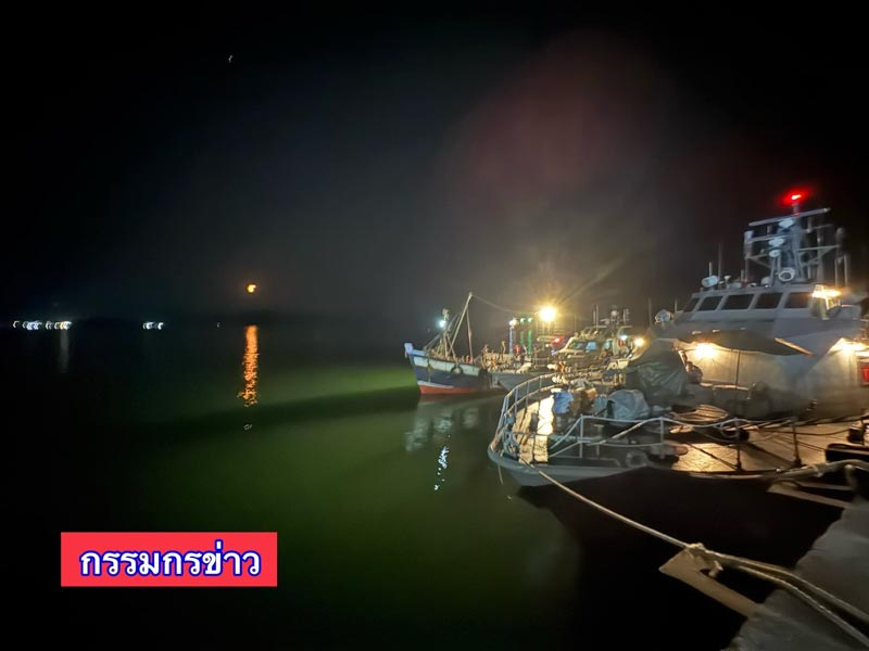 จับเรือประมงพม่า รุกล้ำน่านน้ำไทย