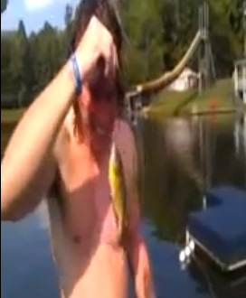 ตกปลาด้วยเส้นผม