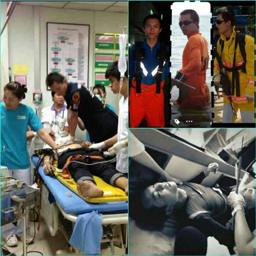 น้องต๊ะ อาสากู้ภัยมูลนิธิขอนแก่นสามัคคีอุทิศ