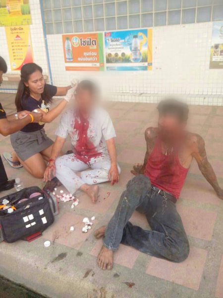 ไฟไหม้ตลาดพรธิสาร คลอง 10 ดับ 2 เจ็บ 7