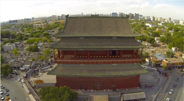 ภาพปักกิ่งจากมุมสูง ของ เทรย์ แรทคลิฟ