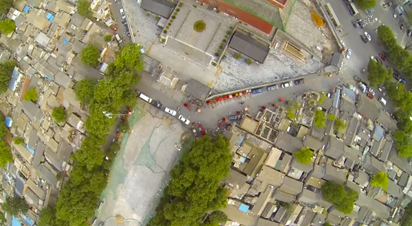 ภาพปักกิ่งจากมุมสูง ของ เทรย์ แรทคลิฟ