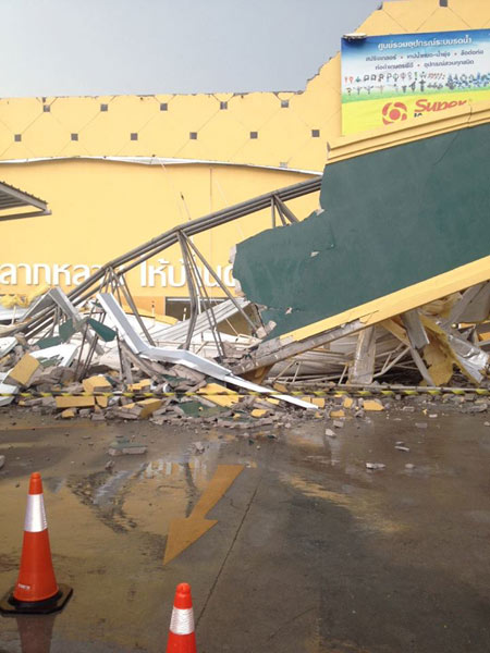 ข่าวโกลบอลเฮ้าส์สุรินทร์ถล่ม