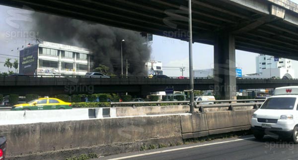 ไฟไหม้ ร้านติดแก๊สรถยนต์