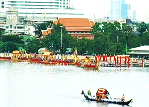 ขบวนพยุหยาตราทางชลมารค 2555