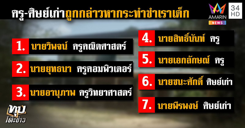 ครูข่มขืนนักเรียน