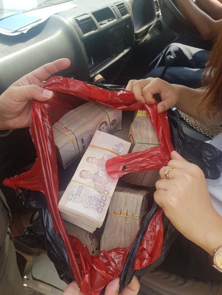 ตำรวจจับเมียนมา ขนเงิน 16 ล้าน