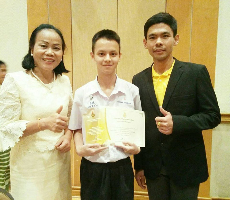 ม.6 คว้ารางวัลชนะเลิศ คัดลายมือสวย