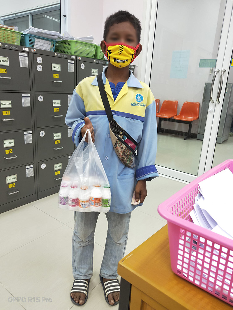 น้องอาร์มขายนมเปรี้ยว