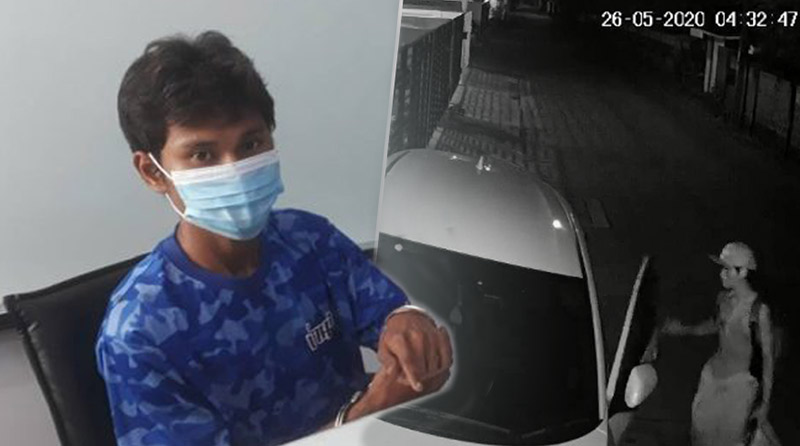 โจรขโมยของในรถ