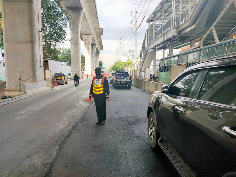 แจงเหตุถนนเจริญนครพัง