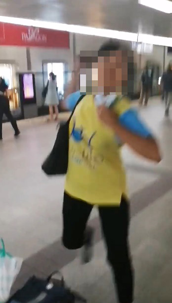 ป้าด่าเด็กบนบีทีเอส