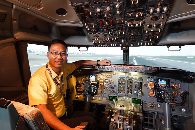 กัปตันเครื่องบินขับแกร็บ