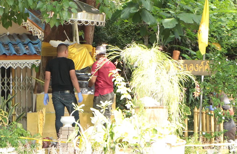 ทุบเศียรพระพุทธเจ้าองค์ดำ