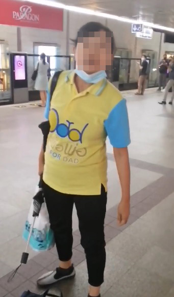 ป้าด่าเด็กบนบีทีเอส