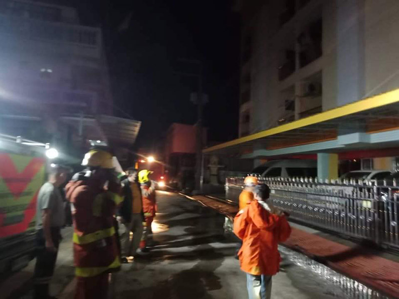 ไฟไหม้หอพัก