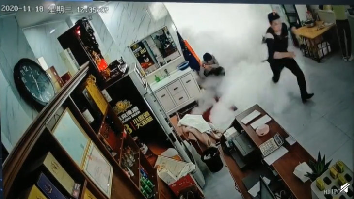 ร้านอาหารระเบิด