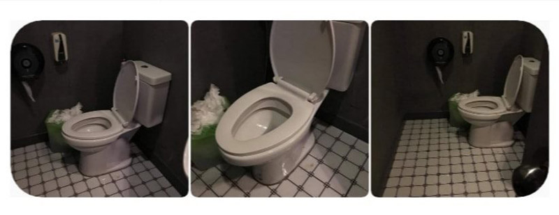 อ้วกในห้องน้ำร้านคาราโอเกะ ปรับ 1,000