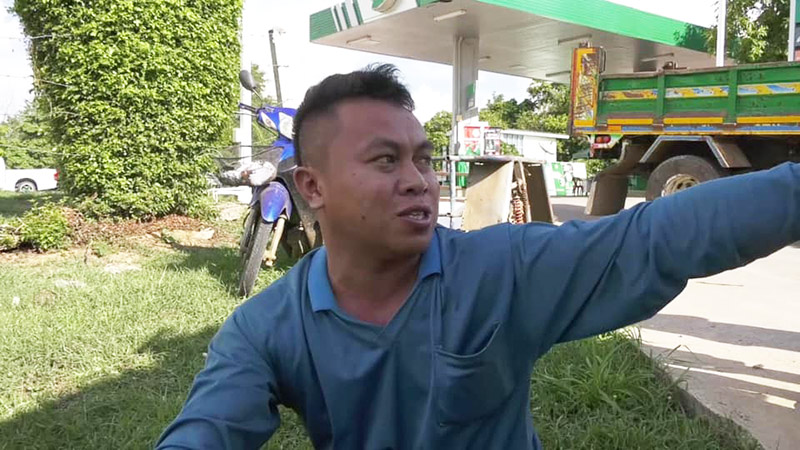 บิ๊กไบค์ชนรถพ่วง