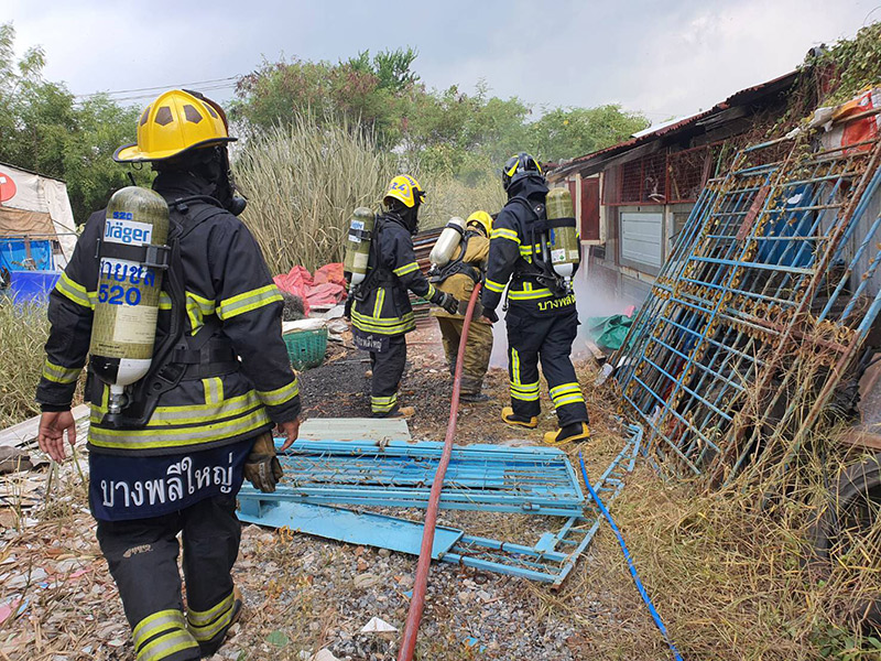 สารเคมีรั่ว ย่านบางพลี