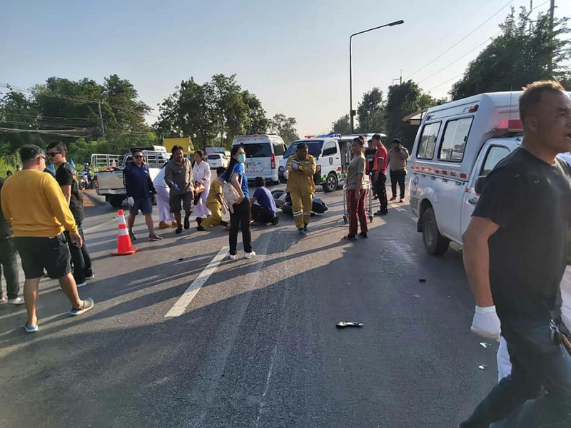 บิ๊กไบค์ชนยายดับ