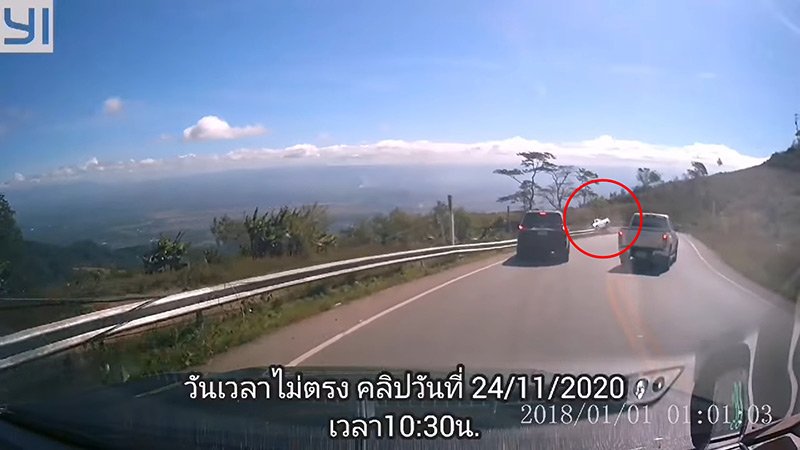 รถกระบะคว่ำภูทับเบิก