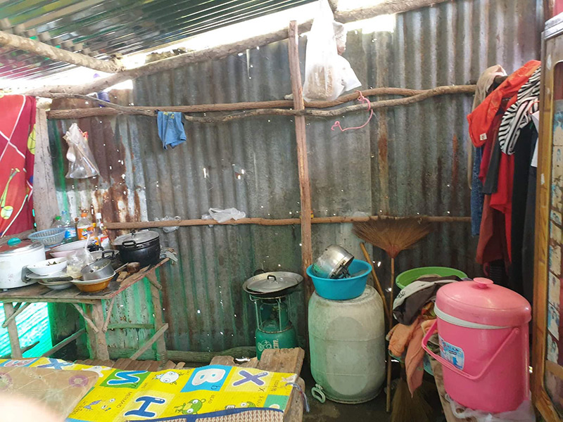 น้องข้าวต้ม บ้านยากจน