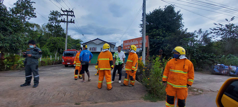 โรงน้ำแข็งเขาค้อสารแอมโมเนียรั่ว