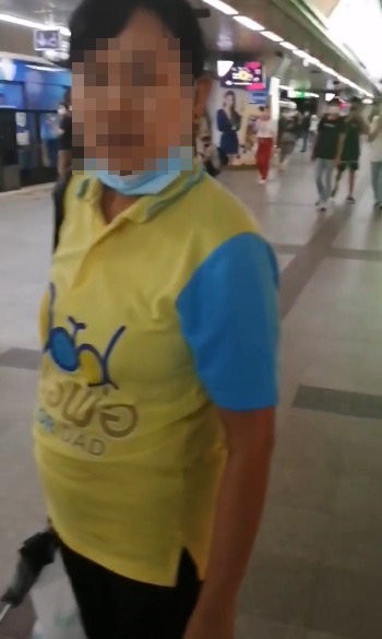 ป้าด่าเด็กบนบีทีเอส