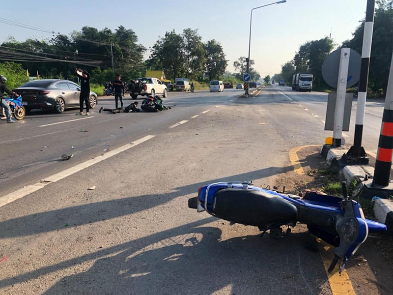 บิ๊กไบค์ชนยายดับ