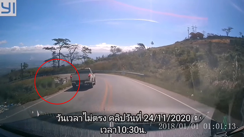 รถกระบะคว่ำภูทับเบิก