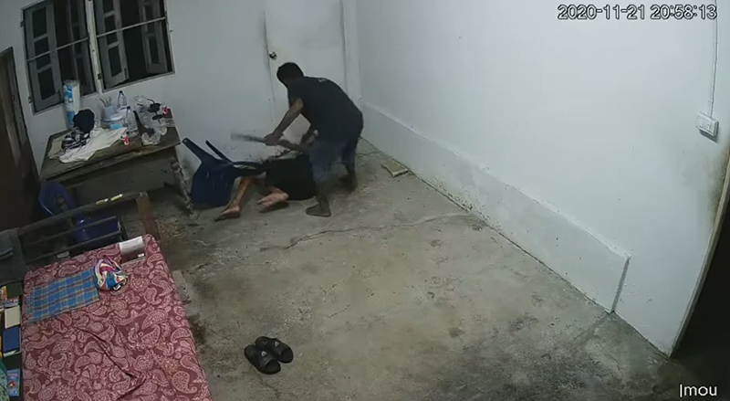 โจรปล้นบ้าน ทำร้ายคนแก่