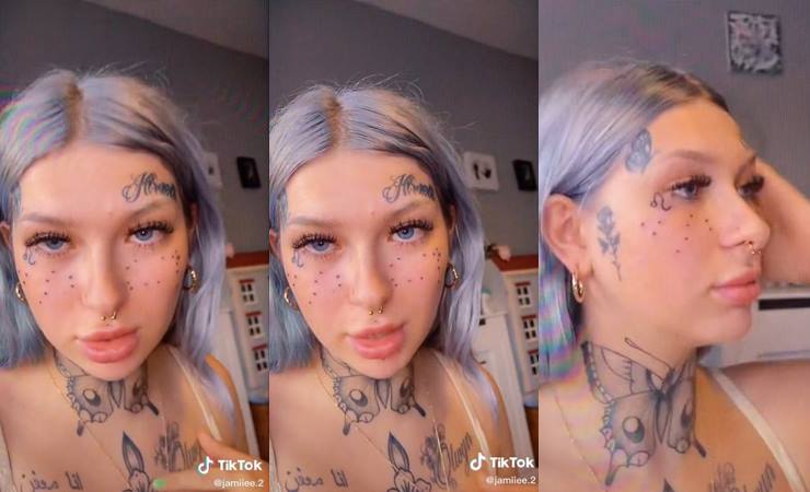 สักลายบนหน้า