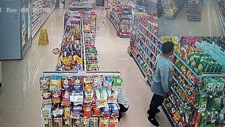 โรคจิตงัดเจ้าโลกสไลด์ใส่หลังสาวเซเว่นฯ