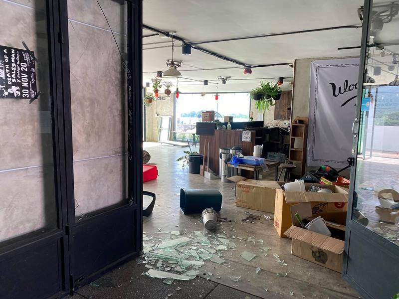 บาร์ดังเชียงใหม่ ร้านโดนทุบพังเละ