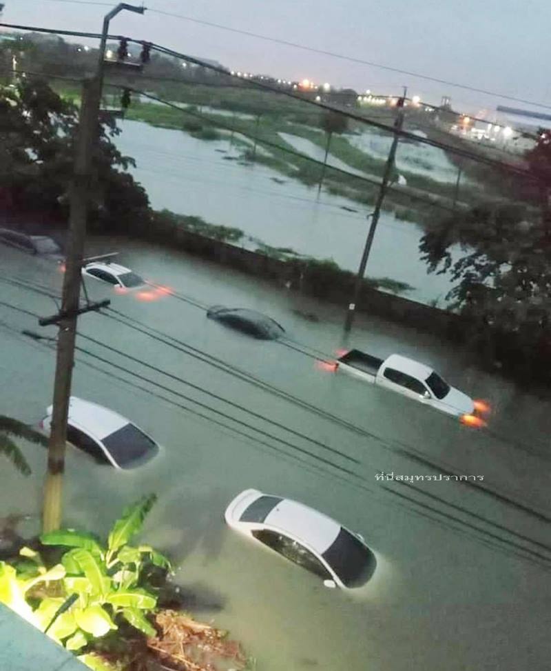 น้ำท่วมบางปู