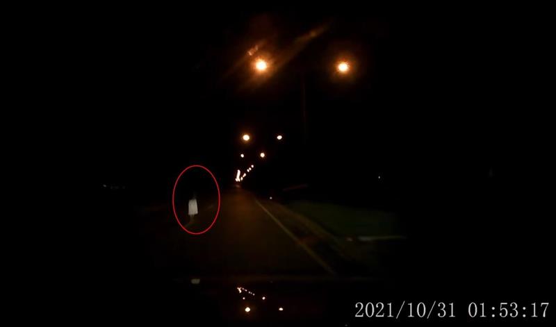 คลิปผีโบกรถ