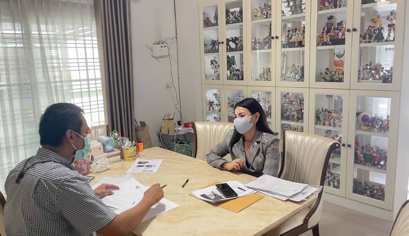 ทราย เบญจพร มนุษย์ป้าด่า เรียกค่าเสียหายครึ่งแสน