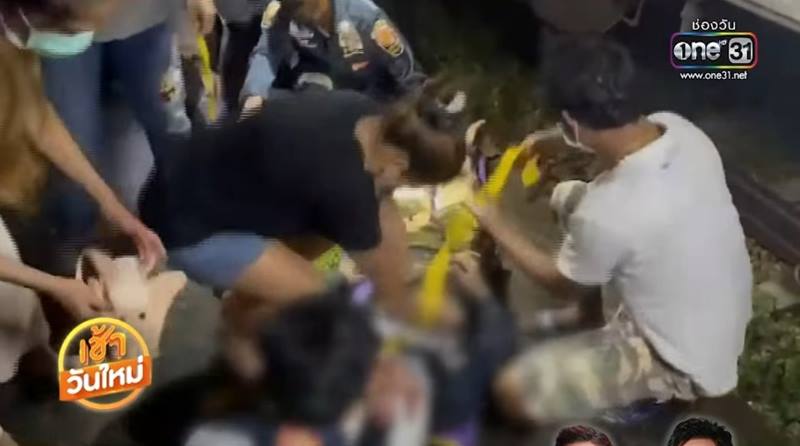 รถไฟเฉี่ยวนักศึกษาเสียชีวิต